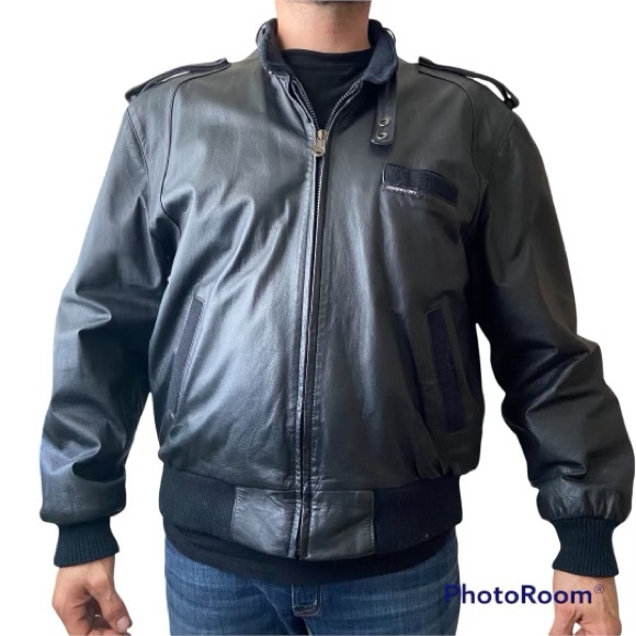 VINTAGE Member’s Only leather jacket - Picture 1 of 8